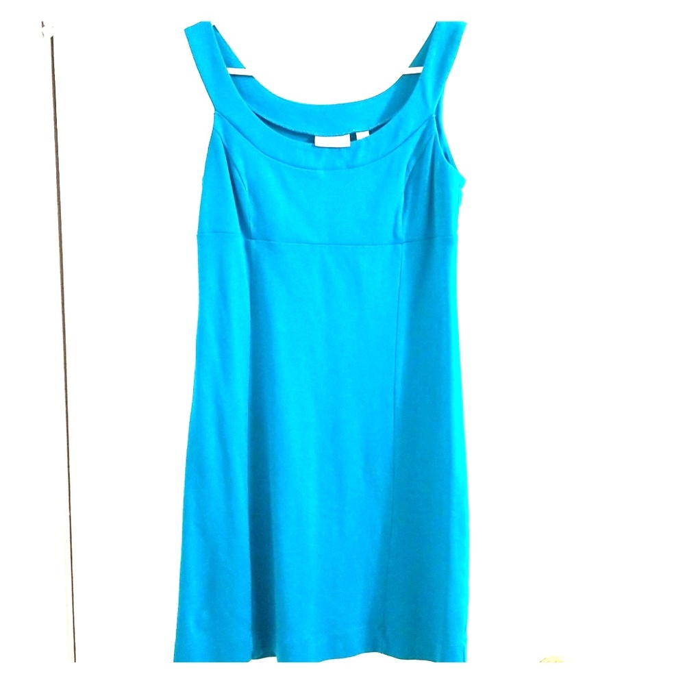 Turquoise New York & Company stretch dress